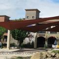 Town Square Shade Sail Structure